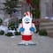 3.5ft. Airblown® Inflatable Christmas Rudolph Bumble in Suspenders